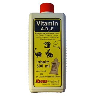 Flüssiges Vitaminpräparat - Klaus-Vitamin A-D3-E
